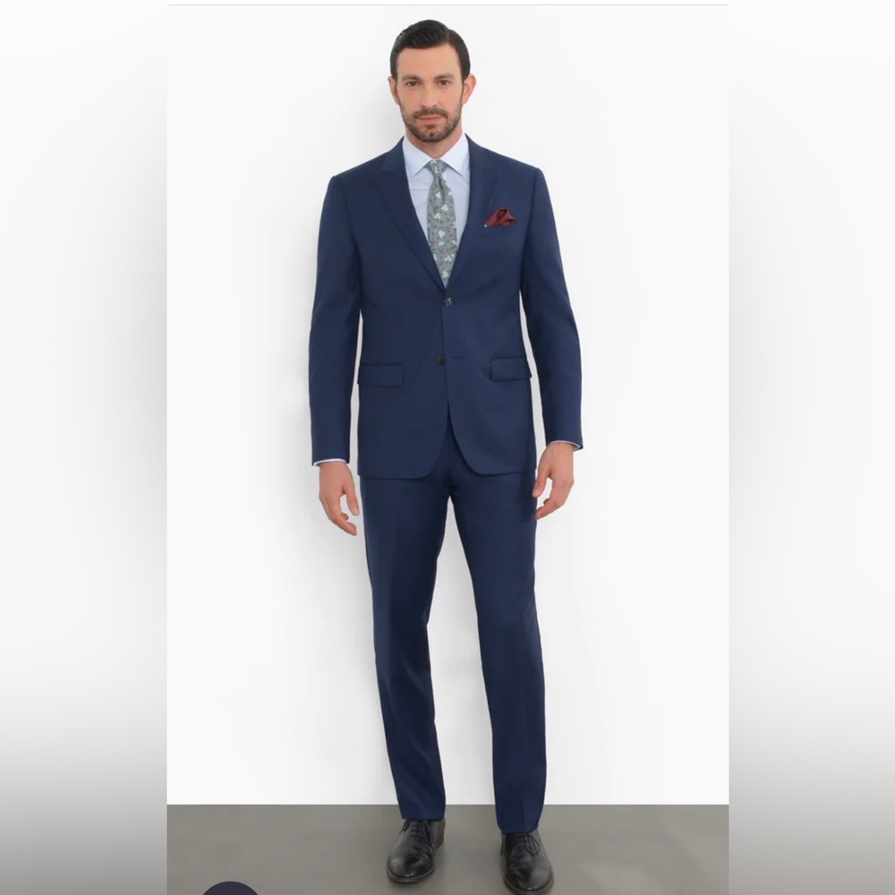 Combat Gent slim blue 2-piece suit